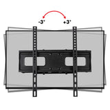 Maclean TV-fäste, max VESA 400x400, 32-75", 50kg, horisontell och vertikal vinkeljustering, profil 80-380mm, svart, MC-788
