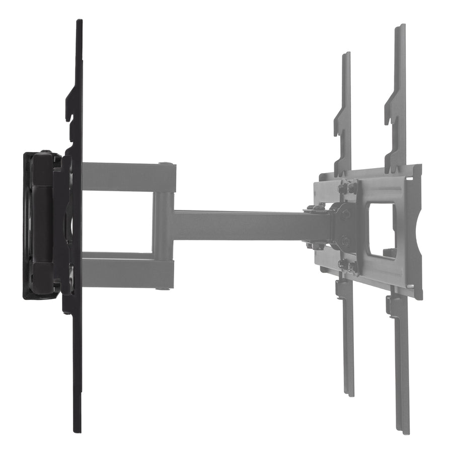 Maclean TV-fäste, max VESA 400x400, 32-75", 50kg, horisontell och vertikal vinkeljustering, profil 80-380mm, svart, MC-788