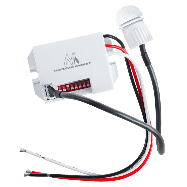 Maclean PIR-rörelsedetektor, med extern sensor,12-24V DC, 360°, MCE32 V