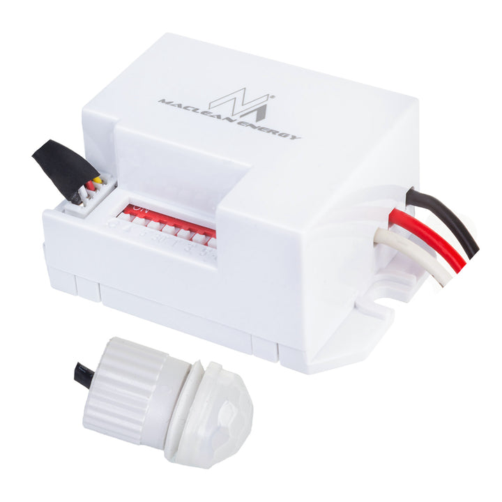 Maclean PIR-rörelsedetektor, med extern sensor,12-24V DC, 360°, MCE32 V