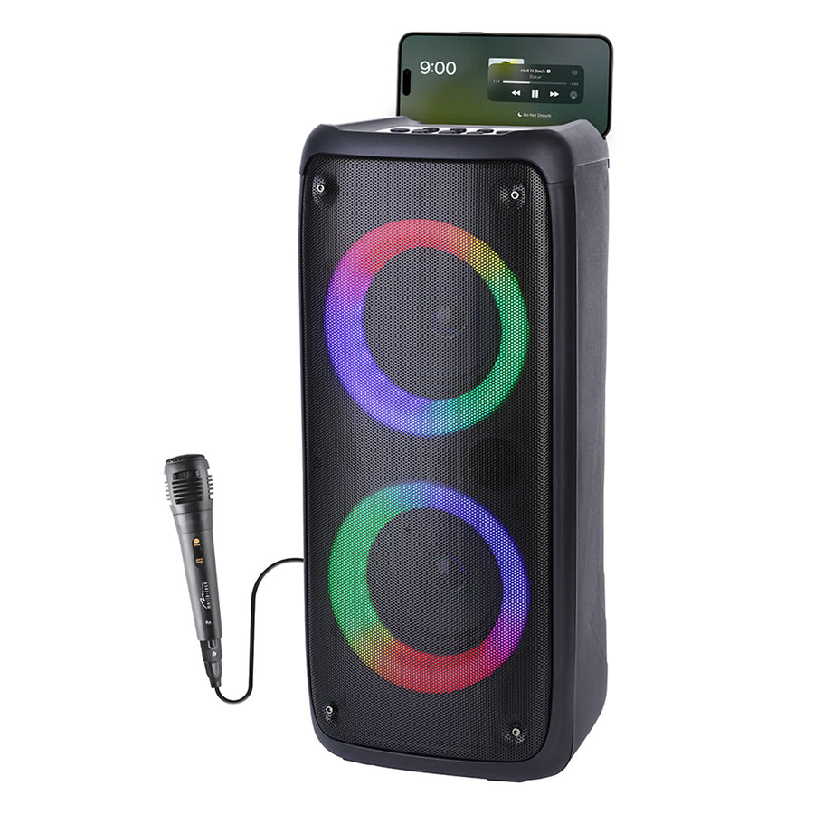 Media-Tech bärbar högtalare, karaoke, Bluetooth 5.0, 1000W, MT3181