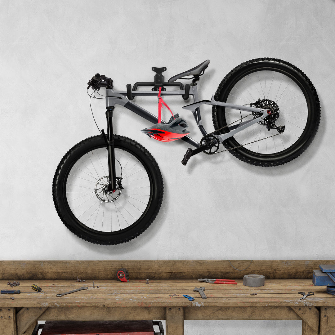 Maclean väggfäste för cykel, horisontellt, stål, max. belastning 30 kg, MC-484