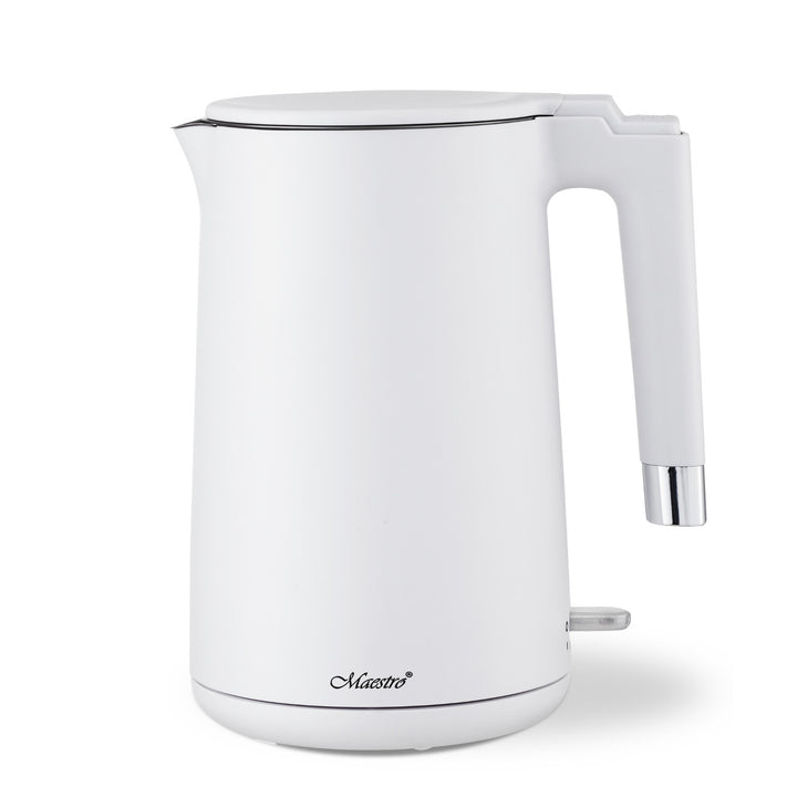 Maestro Electric Kettle, 1800W, 1.7L, White - Model MR-026