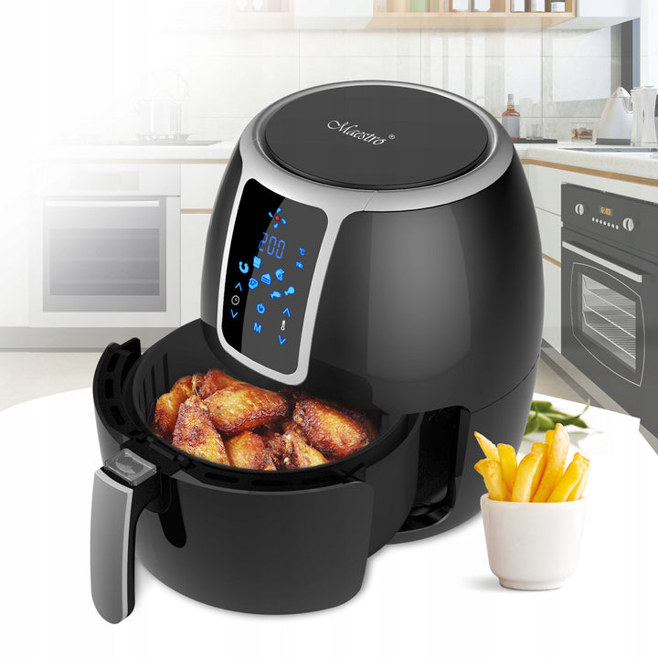 Maestro fettfri fritös, 1500W, 3,7L, svart, MR-756