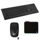Trådlöst tangentbord + mus COMBO NanoRS, RS580 + musmatta