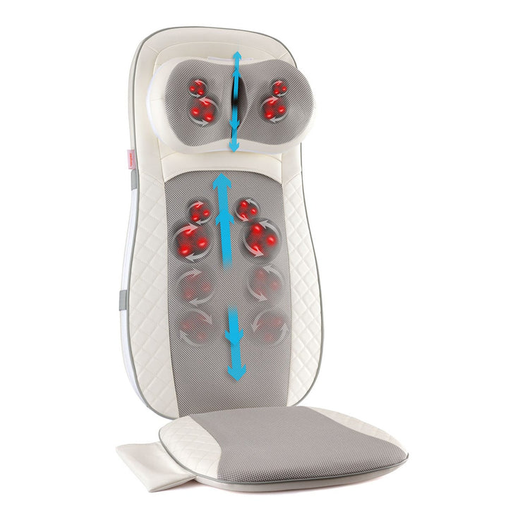 Massagematta, vibrerande massageapparat, shiatsu-massageapparat Medivon Luna