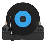Blaupunkt Vertical skivspelare, Bluetooth, 2x5W RMS, svart, VT100BK