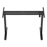 Ergo Office elektriskt höj- och sänkbart skrivbord, maxhöjd 1160mm, max - 80 kg, utan bordsskiva, svart, ER-400 B