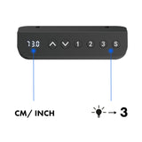 Ergo Office elektriskt höj- och sänkbart skrivbord, maxhöjd 1160mm, max - 80 kg, utan bordsskiva, svart, ER-400 B