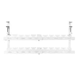 Maclean kabelhanterare under skrivbord, max. belastning 5 kg, max. 728 mm, 2 nivåer, vit, MC-102 W