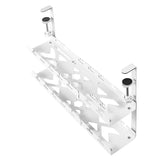 Maclean kabelhanterare under skrivbord, max. belastning 5 kg, max. 728 mm, 2 nivåer, vit, MC-102 W
