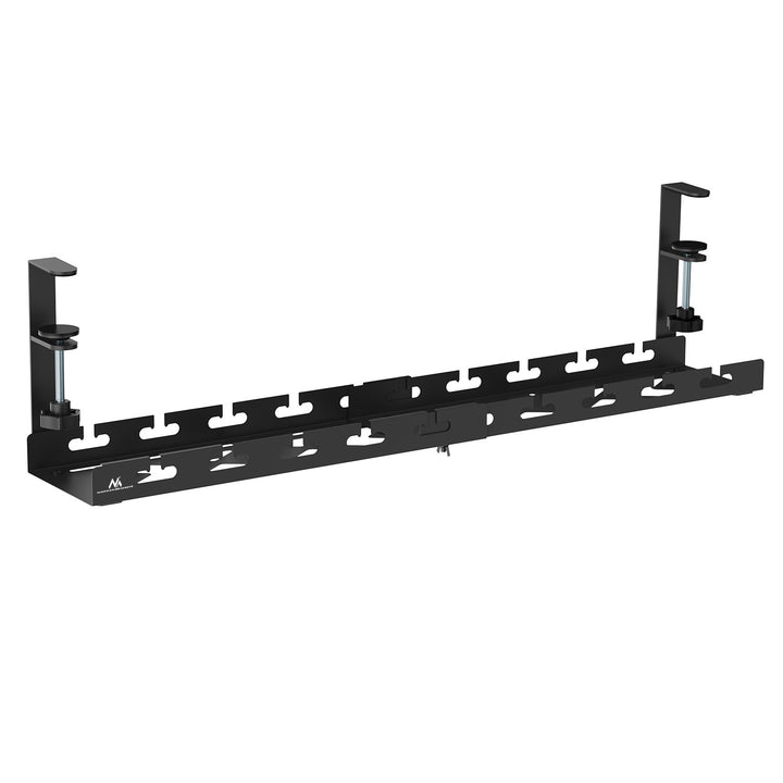 Maclean kabelhanterare under skrivbord, max. belastning 5 kg, max. 728 mm, svart, MC-103 B