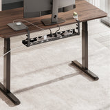 Maclean kabelhanterare under skrivbord, max. belastning 5 kg, max. 728 mm, svart, MC-103 B