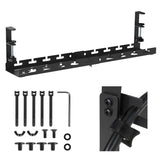 Maclean kabelhanterare under skrivbord, max. belastning 5 kg, max. 728 mm, svart, MC-103 B