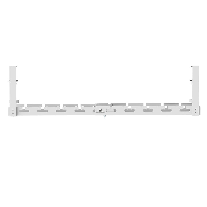 Maclean kabelhanterare under skrivbord, max. belastning 5 kg, max. 728 mm, vit, MC-103 W