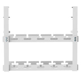 Maclean kabelhanterare under skrivbord, maxbelastning 5 kg, 2 nivåer, vit, MC-104 W