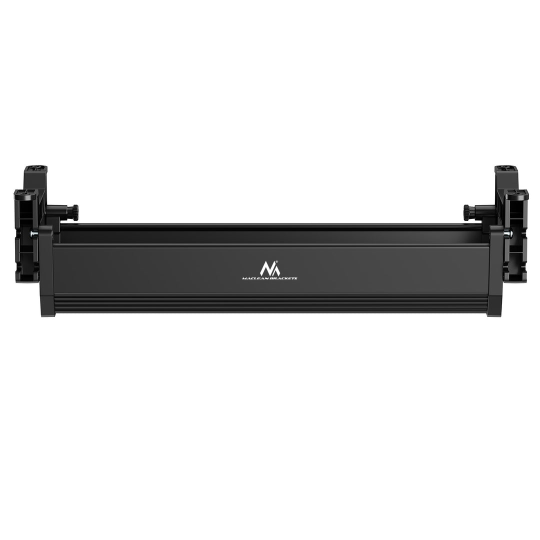 Maclean kabel-/förlängningshanterare under skrivbord, maxbelastning 5 kg, svart, MC-106 B