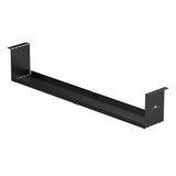 Maclean kompakt kabelhanterare under skrivbord, max. belastning 5 kg, svart, MC-107 B