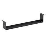 Maclean kompakt kabelhanterare under skrivbord, max. belastning 5 kg, svart, MC-107 B
