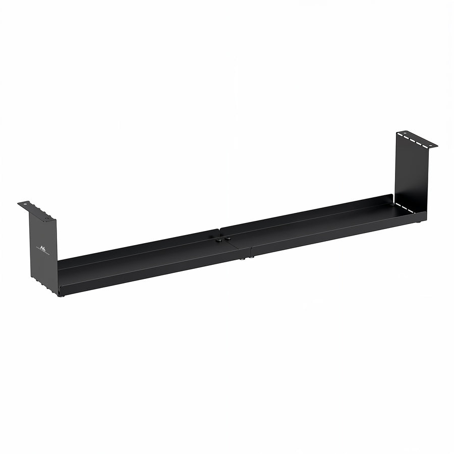 Maclean kompakt kabelhanterare under skrivbord, max. belastning 5 kg, svart, MC-107 B