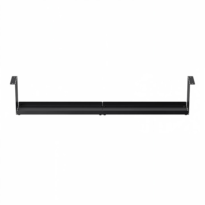 Maclean kompakt kabelhanterare under skrivbord, max. belastning 5 kg, svart, MC-107 B