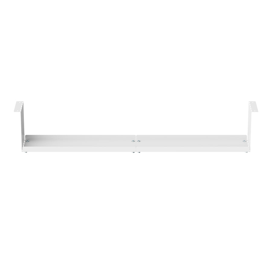 Maclean kompakt kabelhanterare under skrivbord, max. belastning 5 kg, vit, MC-107 W