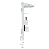 Skrivbordsavdelare/organisatör Ergo Office, maxbelastning 10kg, whiteboard, bredd 1116mm, vit, ER-301 W