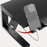 Laptop-/monitorställ Ergo Office, maxbelastning 20 kg, för diag. 13-32", svart, ER-303 B