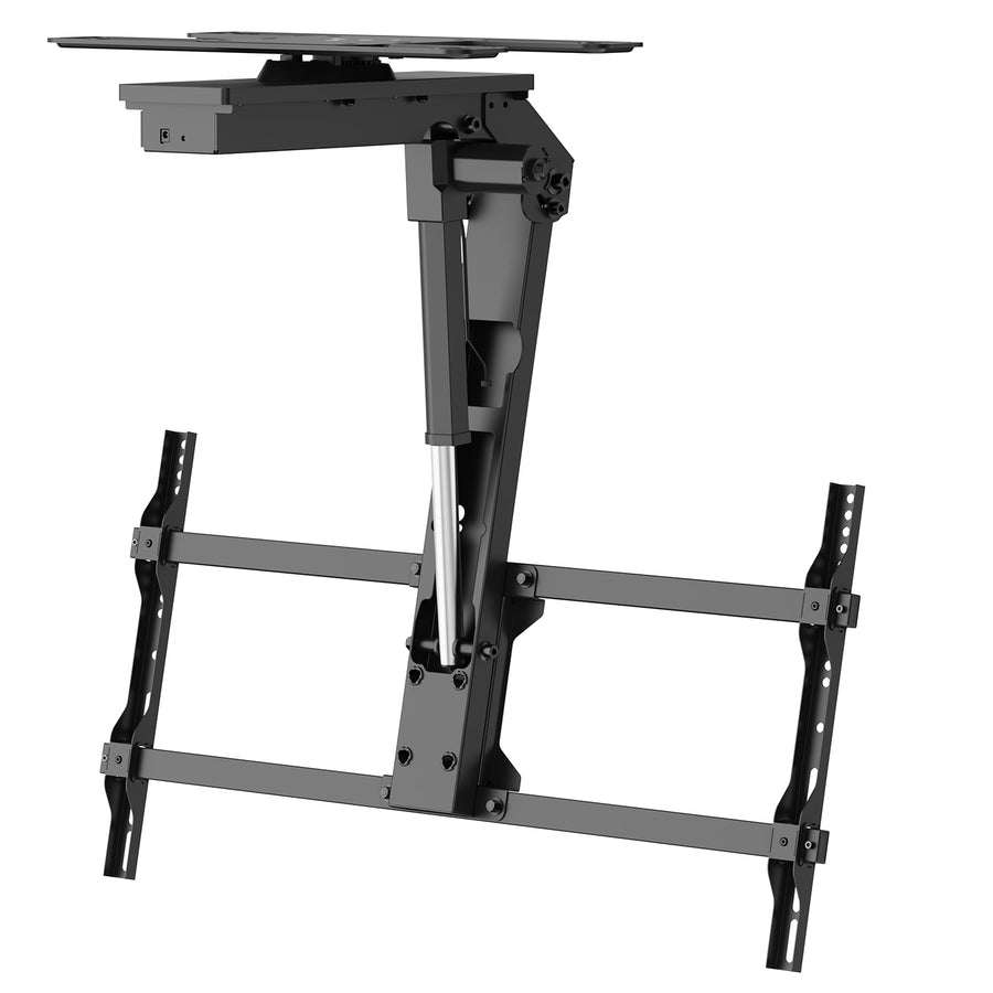 Elektriskt fäste för Maclean TV, tak, Tuya-stöd, max. VESA 800x400, justerbar +90°~-90°, för TV 43-86", max. 45kg, MC-109 T