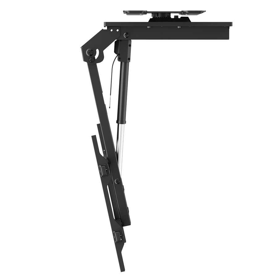 Elektriskt fäste för Maclean TV, tak, Tuya-stöd, max. VESA 800x400, justerbar +90°~-90°, för TV 43-86", max. 45kg, MC-109 T