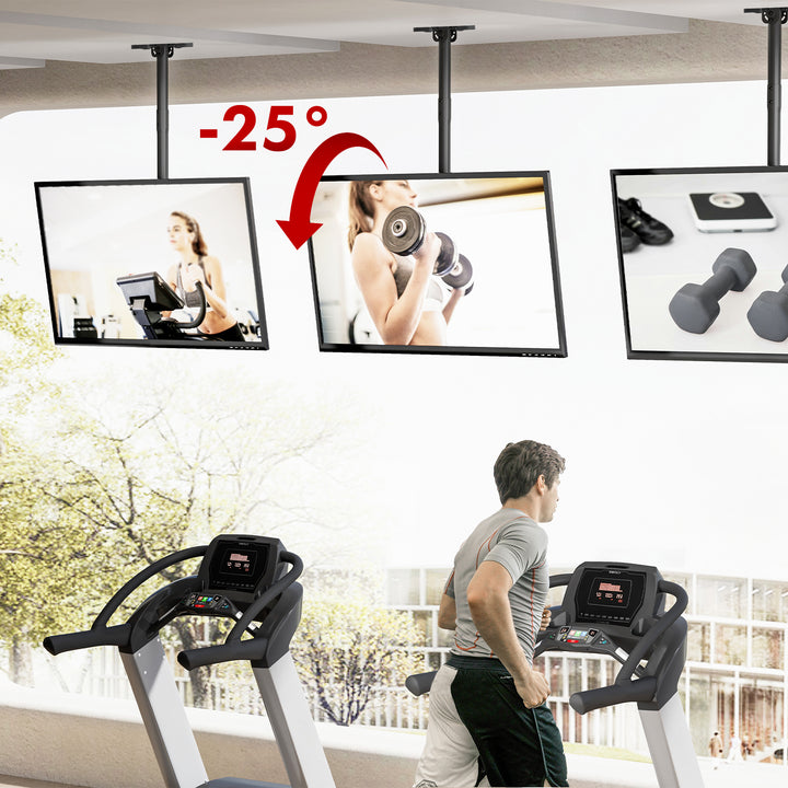 Takfäste för Maclean TV, max. belastning 60 kg, 43-86", max VESA 600x400, MC-112 B