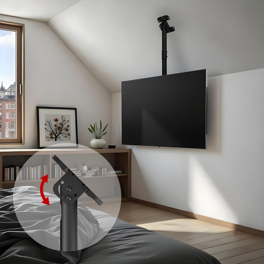 Takfäste för Maclean TV, max. belastning 60 kg, 43-86", max VESA 600x400, MC-112 B