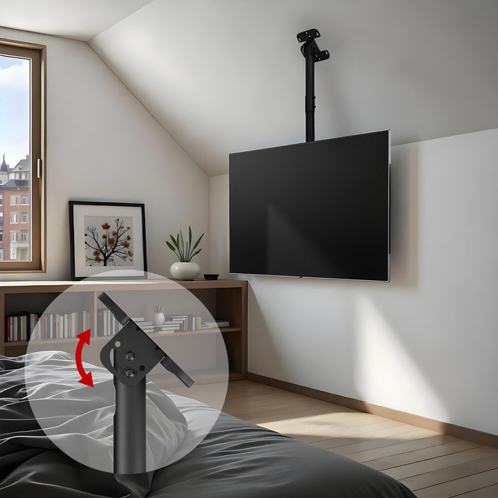 Takfäste för Maclean TV, max. belastning 60 kg, 43-86", max VESA 600x400, MC-112 B