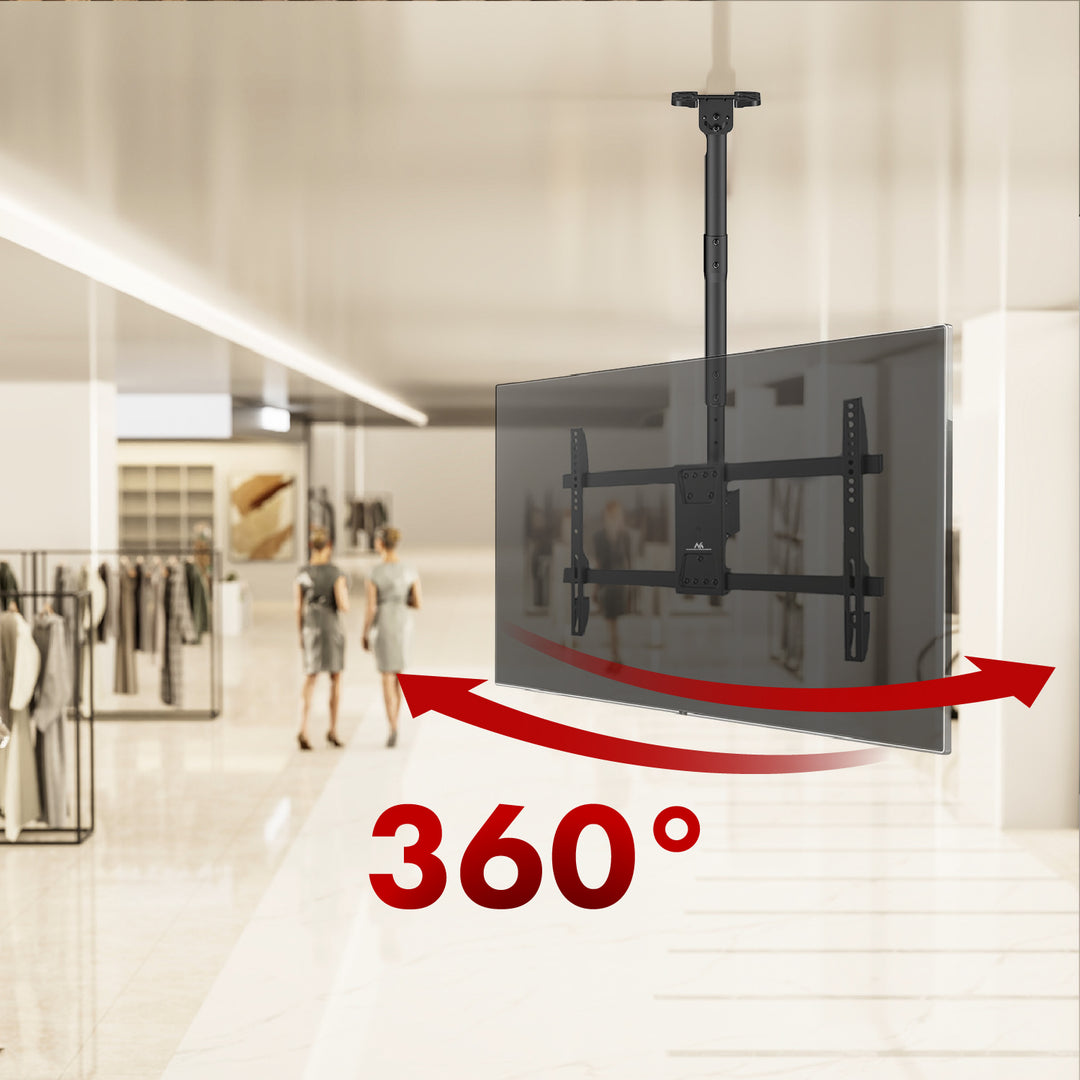 Takfäste för Maclean TV, max. belastning 60 kg, 43-86", max VESA 600x400, MC-112 B