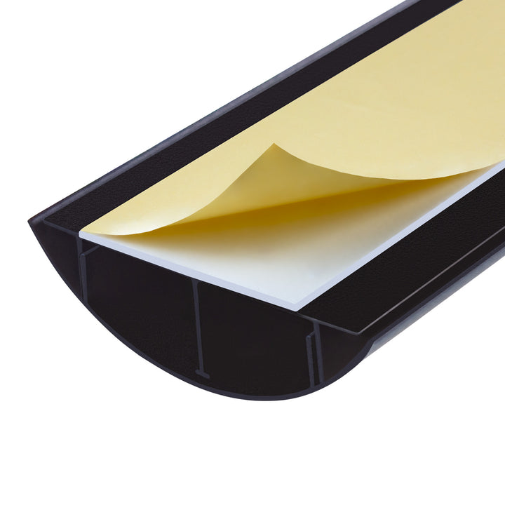 Maclean kabelskyddslist i aluminium, 62x20x750mm, svart, MC-814 B
