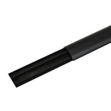 Maclean kabelskyddslist i aluminium, 62x20x750mm, svart, MC-814 B