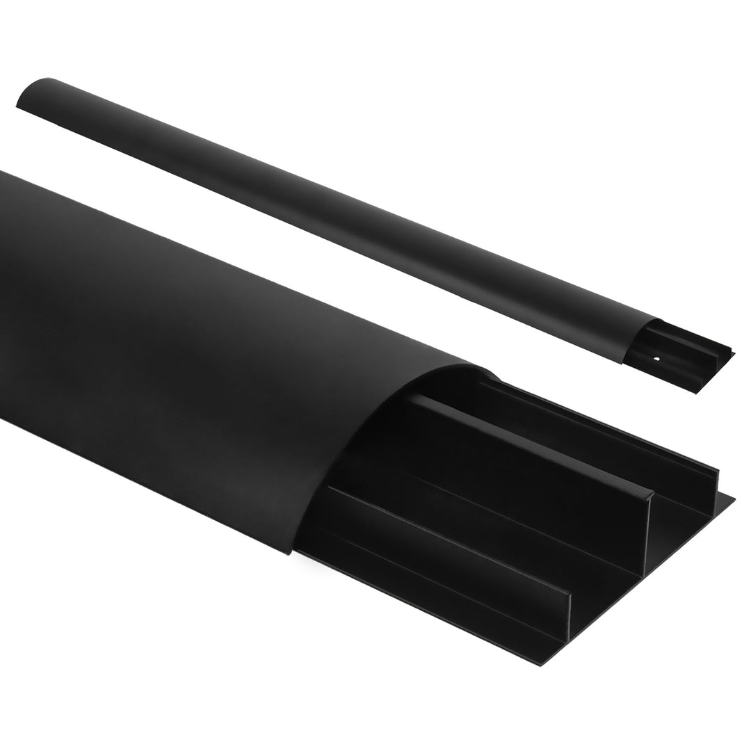 Maclean kabelskyddslist i aluminium, 62x20x750mm, svart, MC-814 B