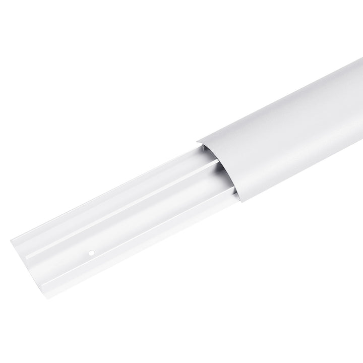 Maclean kabelskyddslist i aluminium, 62x20x750 mm, vit, MC-814 W