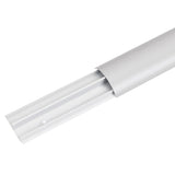 Maclean kabelskyddslist i aluminium, 62x20x750mm, silver, MC-814 S