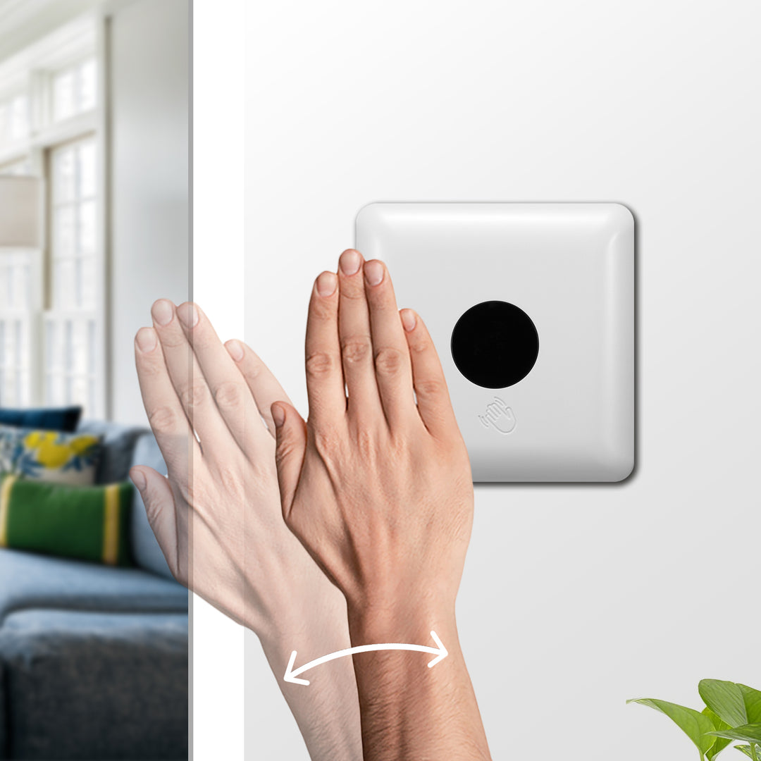 Maclean kortdistans PIR-sensor, räckvidd 5-6cm, för montering i låda, max. belastning 1200W, MCE313 W, 4 st