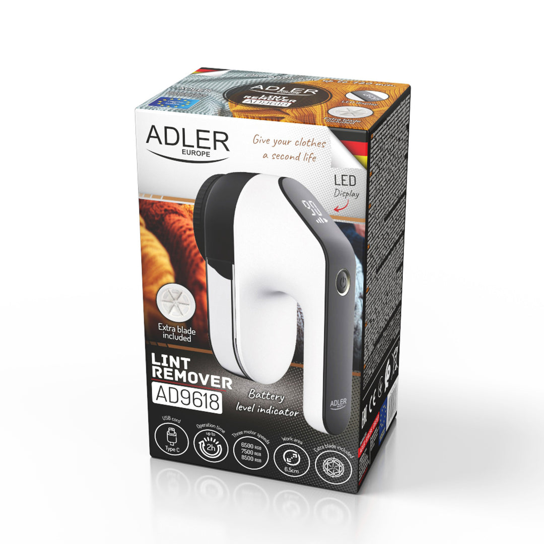 Adler rakapparat, LED-display, 3 hastigheter, AD 9618