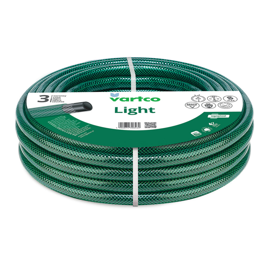 Vartco Light 1" 10m 3-lagers 20 bar trädgårdsslang