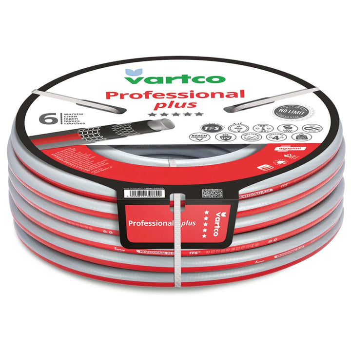 Vartco Professional Plus 1" 10m 6-lagers trädgårdsslang