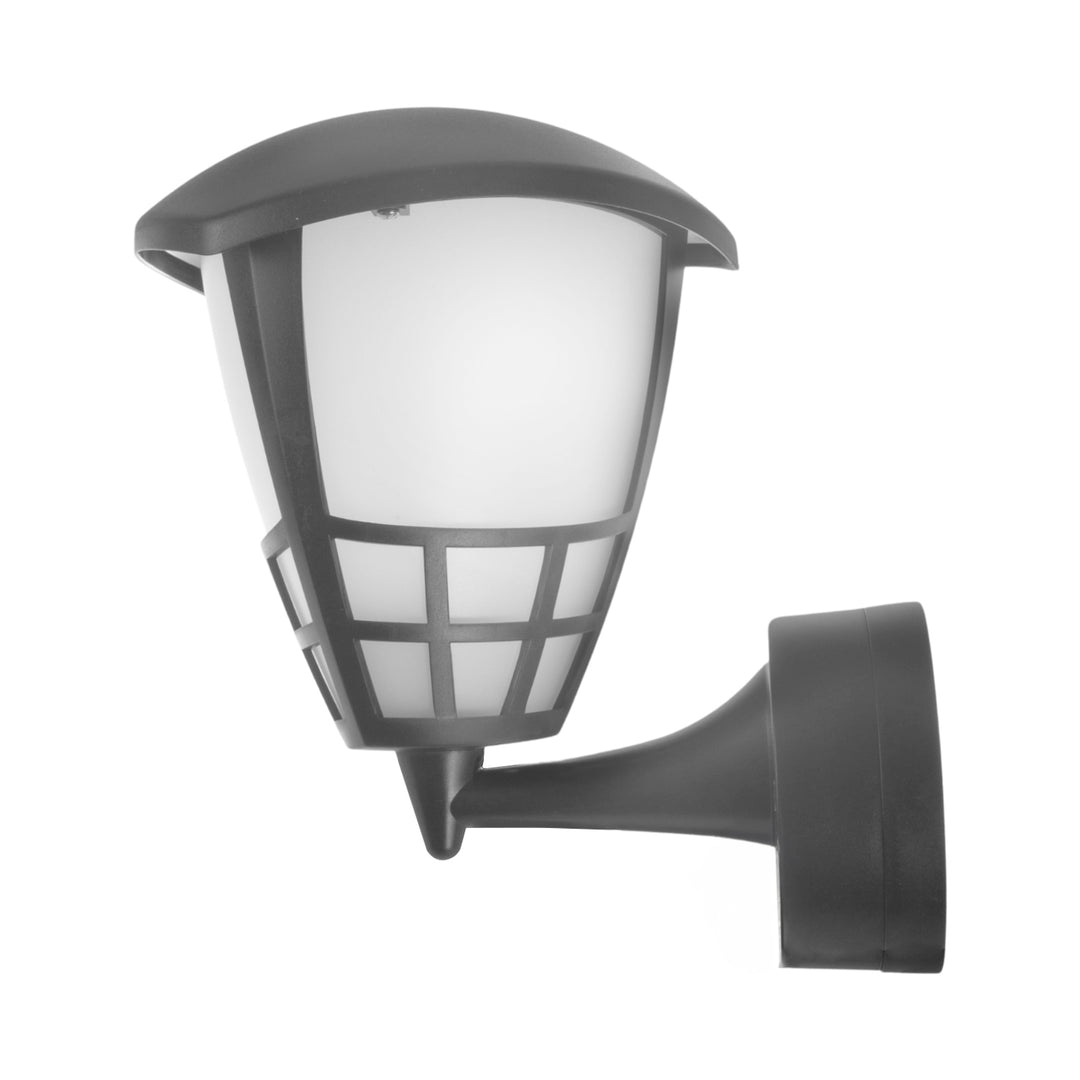 Vägglampa 1xE27 Maclean, max. belastning 60W, IP65, färg grå, MCE519 GR + LED glödlampa E27, 11W 230V Maclean Energy MCE280 WW varmvit 3000K 1500lm retro edison dekorativ A60