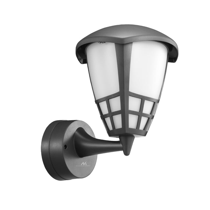 Vägglampa 1xE27 Maclean, max. belastning 60W, IP65, färg grå, MCE519 GR + LED filamentlampa E27, 11W 230V Maclean Energy MCE280 WW varmvit 3000K 1500lm retro edison dekorativ A60