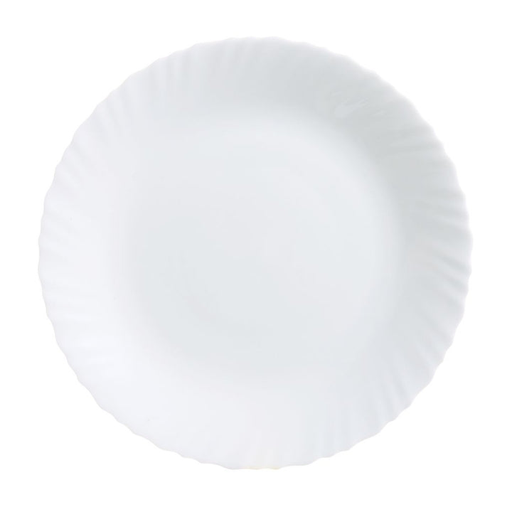 Luminarc Middagstallrik, Rund, Vit, 25 cm, Feston Collection