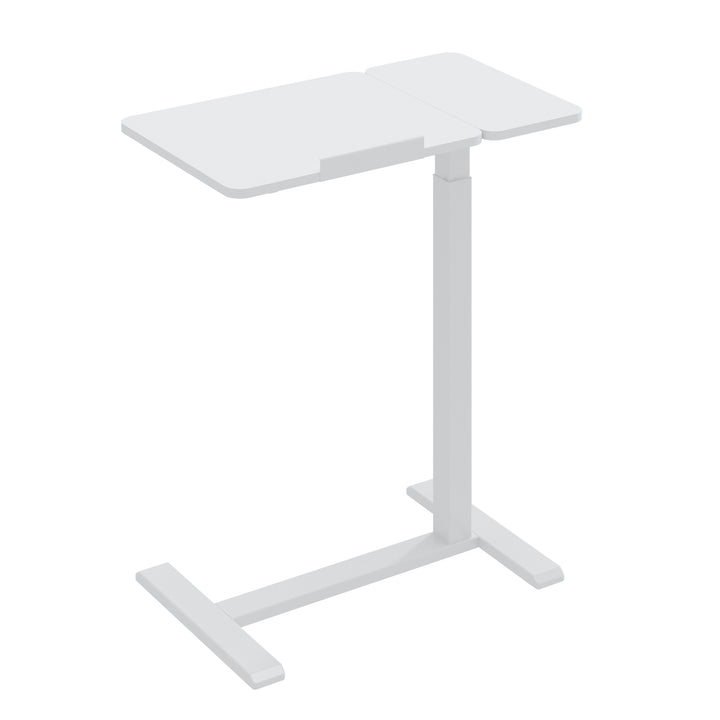 Maclean mobilt skrivbords-/laptopstativ, vitt, höjdjusterbart 76-109cm, max. 30kg , MC-120 W