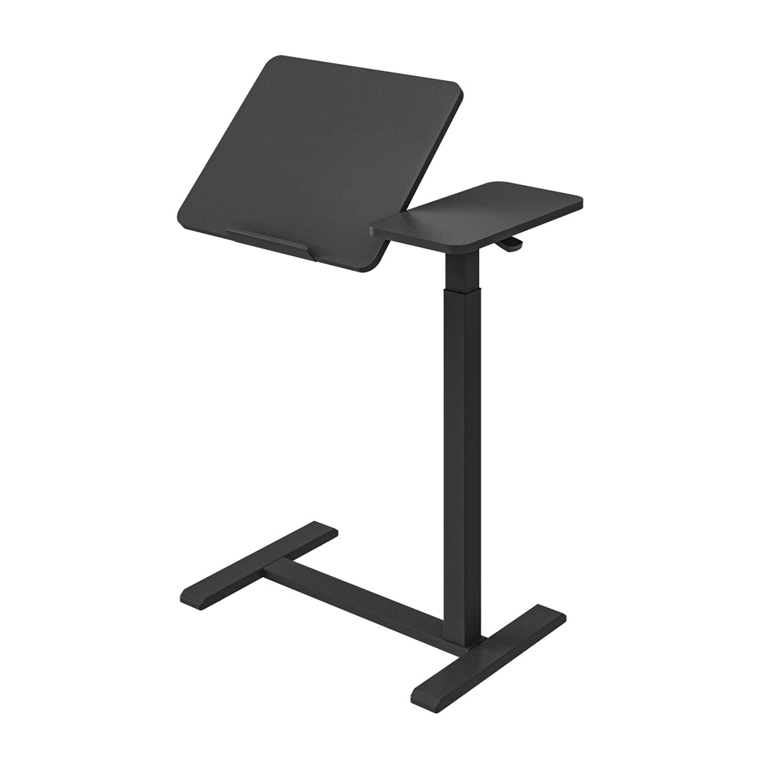 Maclean mobilt skrivbords-/laptopstativ, svart, höjdjusterbart 76-109cm, max. 30kg , MC-120 B