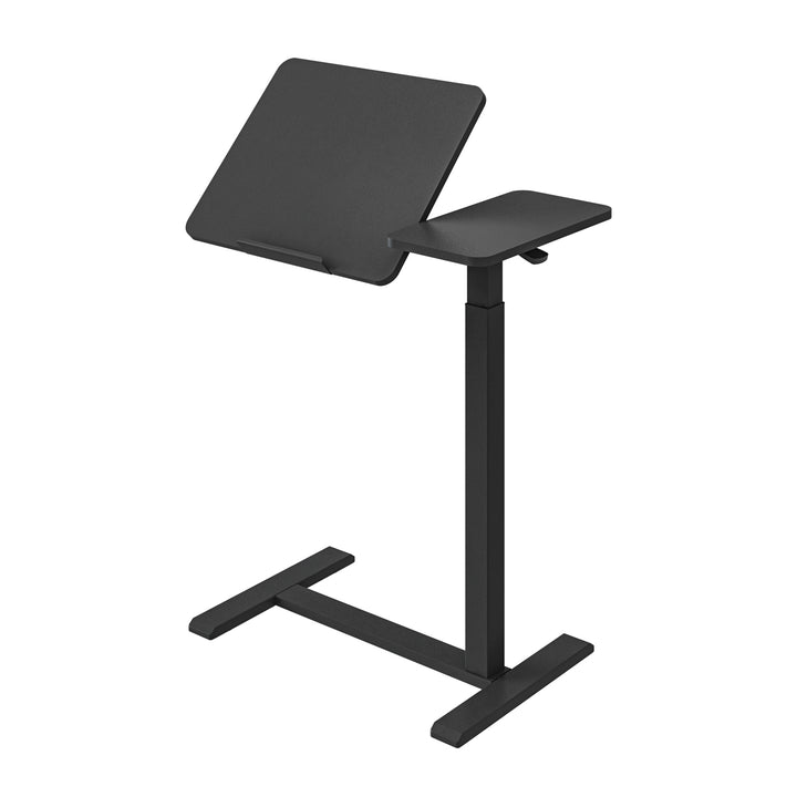 Maclean mobilt skrivbords-/laptopstativ, svart, höjdjusterbart 76-109cm, max. 30kg , MC-120 B