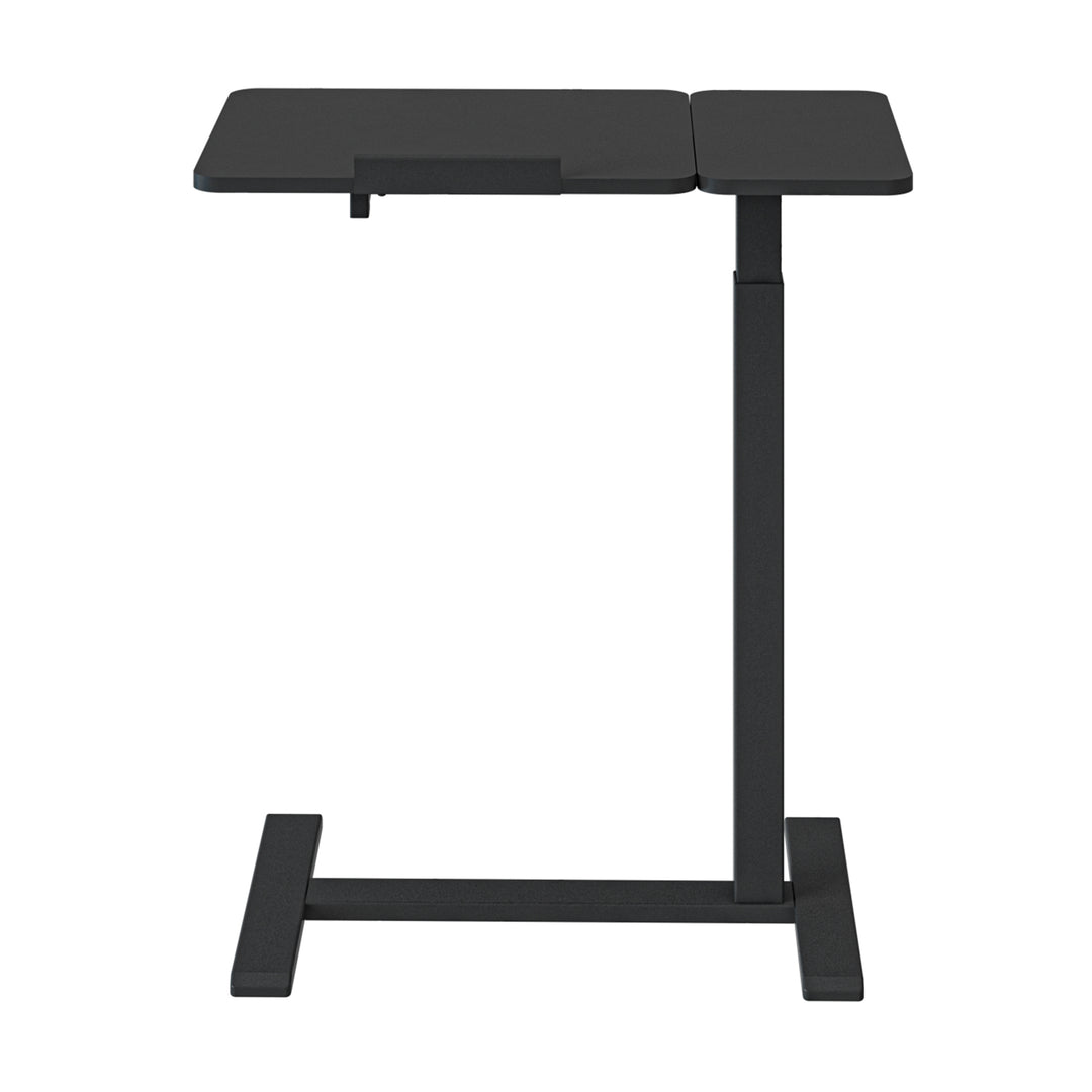 Maclean mobilt skrivbords-/laptopstativ, svart, höjdjusterbart 76-109cm, max. 30kg , MC-120 B